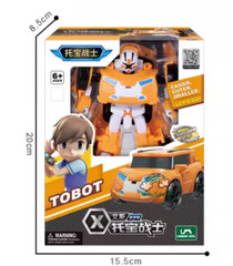 Tobot Mini X Transform Figure Kids Boys SUV Car Vehicle Robot Toy Gift 13CM