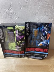 Transformers Studio Series Thundercracker And Constructicon Mixmaster New Damage