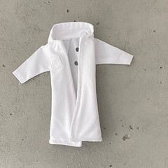 SU-LC-OCK: 1/12 White Wired Lab Coat for Marvel Legends Doc Ock (No Figure)