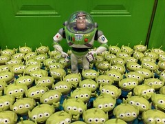 Pick & Choose Toy Story Space Aliens Latex Squeaky Dog Toys MOVIE ACCURATE