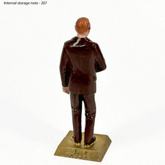 Louis Marx Woodrow Wilson US Presidents Figure 60mm Scale Painted Plastic