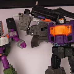 ABS Casting Arm Cover Upgrade Kit For SS86/Shattered Glass Grimlock Accessories