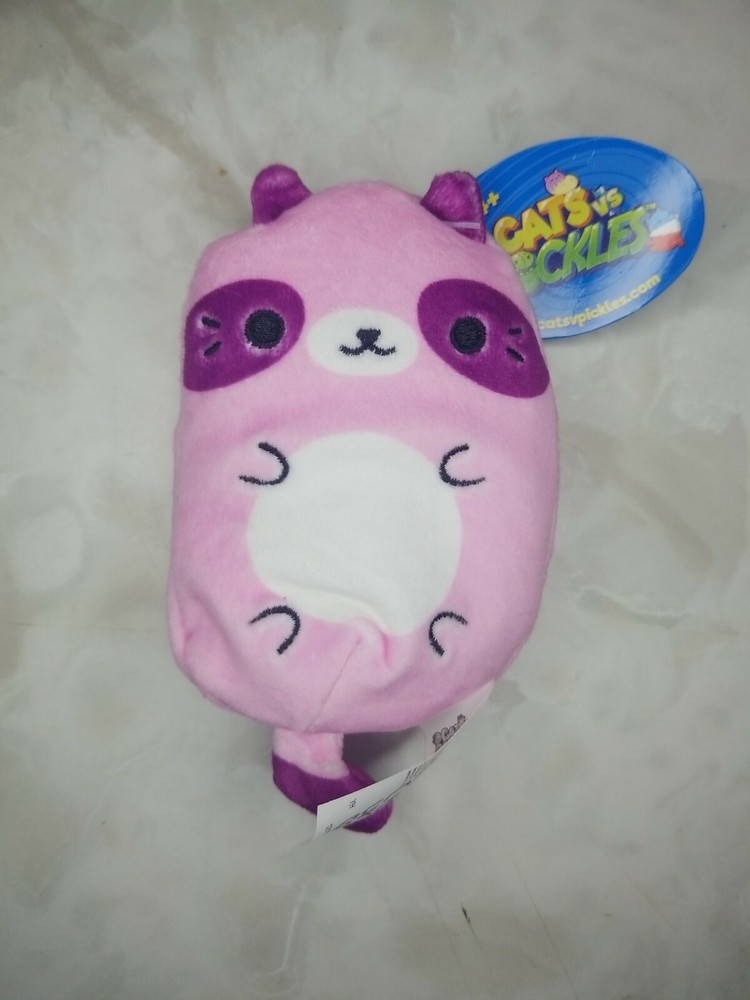 CEPIA CATS VS PICKLES 4″ BEAN-BAG PLUSH BANDIT #036 NEW AR391