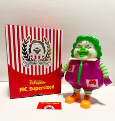 MC Supersized Purple Black Light Magic by Ron English Popaganda *READ DESC*