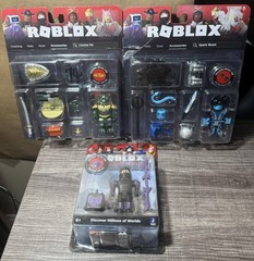 ROBL0X LOT 3 NIB With Code Spark Beast Lionize Me & Sky raider Rare Vaulted LOOK