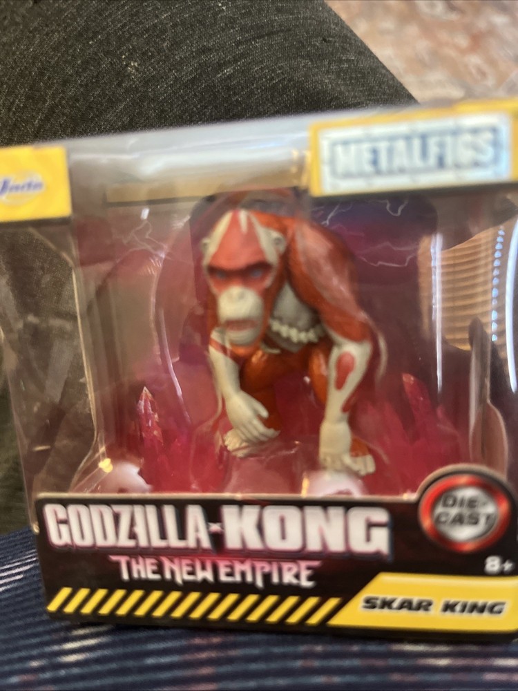 Jada Godzilla x Kong The New Empire 2.5″ Die-cast Keychain – Skar King NEW