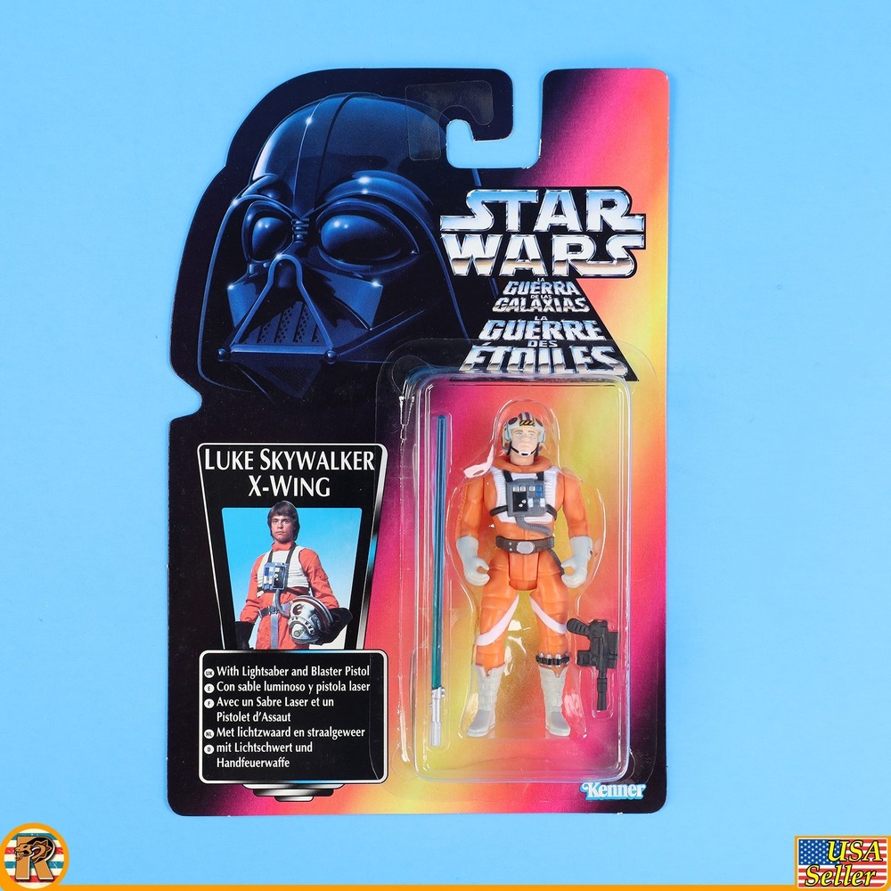 Star Wars – Luke X-Wing (Euro Tri Logo ) – POTF Orange – MOC – [POTF-FO-111]