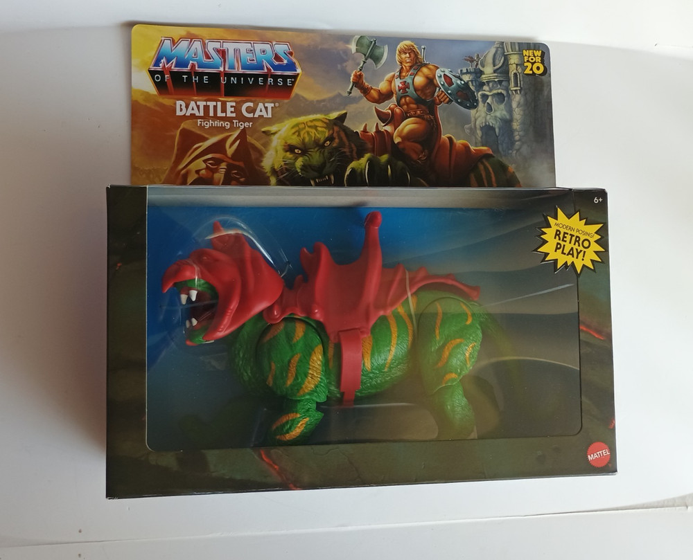 NEW SEALED Masters Of The Universe Origins Battle Cat Action Figure 2020 Mattel