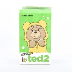POP MART Gong Ted 2 Series Confirmed Keychain Plush Figure Toys – Raincoat Bear