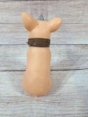 Vintage Babe And Friends Hard Vinyl Pig Head Moves 4.5″ 1998