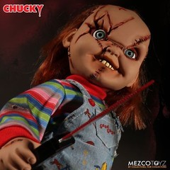 Mezco Toyz Child’s Play Talking Scarred Chucky Good Guy 15″ Figure Doll 78003