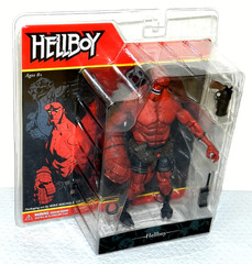 HELLBOY MEZCO EXCLUSIVE MOVIE FIGURE OPEN MOUTH NEW SEALED BOXED SET 8″