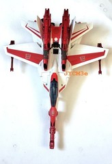 HASBRO TRANSFORMERS GENERATIONS LEADER CLASS- JETFIRE -THRILLING 30, Decal upgrd