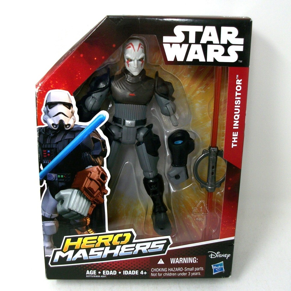 Star Wars Rebels Hero Mashers THE INQUISITOR 6″ Action Figure Ages 4+ SEALED