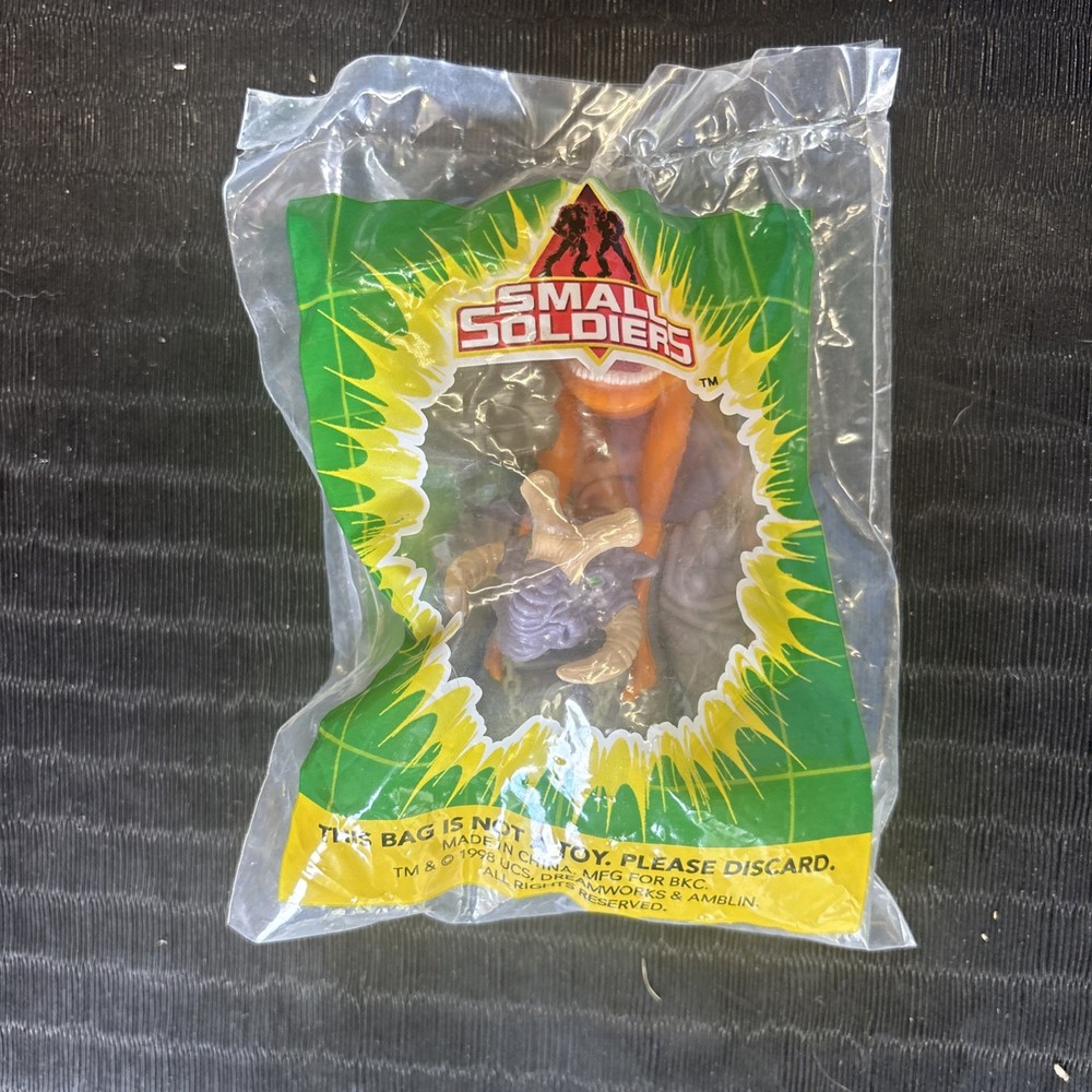 Small Soldiers Gorgonites Punch It Scratch It 1998 Burger King Kids Club Sealed