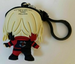 THE SUICIDE SQUAD 3-PC FIGURAL 3D BAG CLIPS ~ HARLEY QUINN,BLOODSPORT,PEACEMAKER