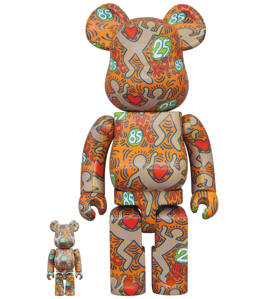 MEDICOM TOY BE@RBRICK KEITH HARING “SPECIAL” 100％ & 400％ WORLD WIDE TOUR 3