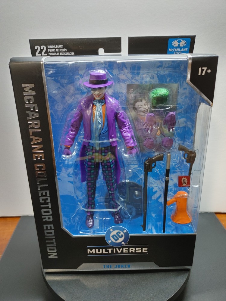McFarlane DC Multiverse Batman 1989 The Joker Collector’s Edition