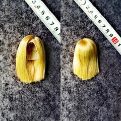1/6 Artificial Hair Wig Cover For 12″ Female Phicen TBL Action Figure Head Body