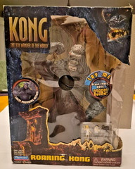 King Kong ROARING KONG 8th Wonder of the World 11″ 2005 Playmates new