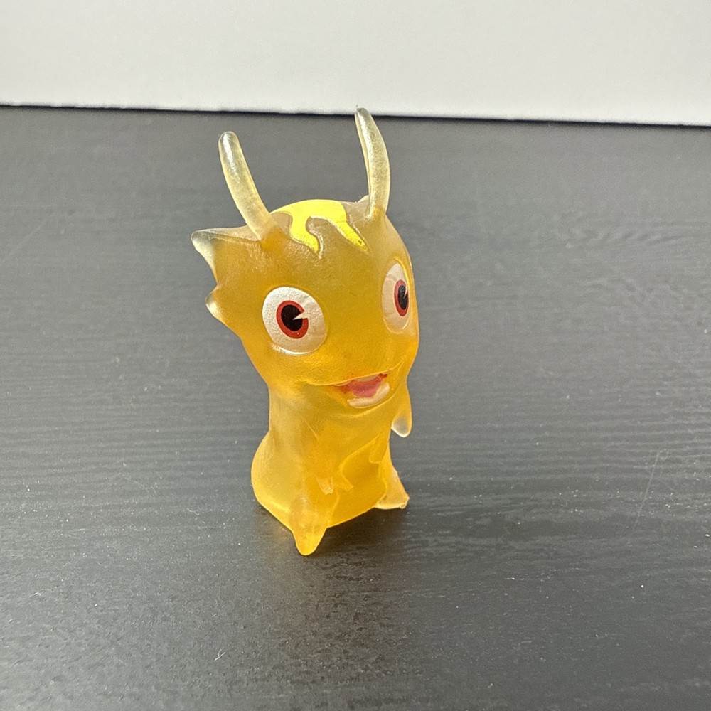 RARE Burpy Dragon SOTERA Semi Translucent Amber Variant 2012 Figure Jakks Pacifi