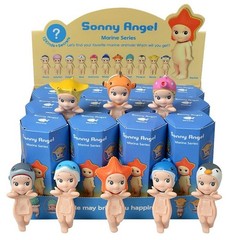 12Pcs Sony Angle Marine Series Blind Box Anime Mini Figures Hippers Toys Gifts