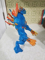 Max Steel Elementor Water And Fire Action Figure Mattel 2006 Working Condition