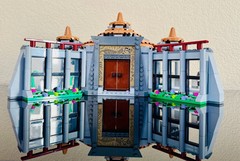 693pc Building Bricks Jurassic World dinosaur Visitor Center Model Toy park