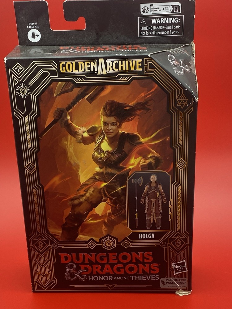 Hasbro Dungeons & Dragons Honor Among Thieves Holga Golden Archive Action Figure