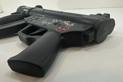 13.5″ Deadpool Smg Hand Foam Machine Gun 1:1 Gun Toys Cosplay Prop Black