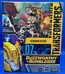 Sealed Transformers Studio Series Grimlock 07 Buzzworthy Bumblebee Leader Hasbro