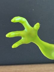 Ghostbusters 2016 Slimer Mattel Pull Tongue Talking Toy Tested Working ~ 6” Tall
