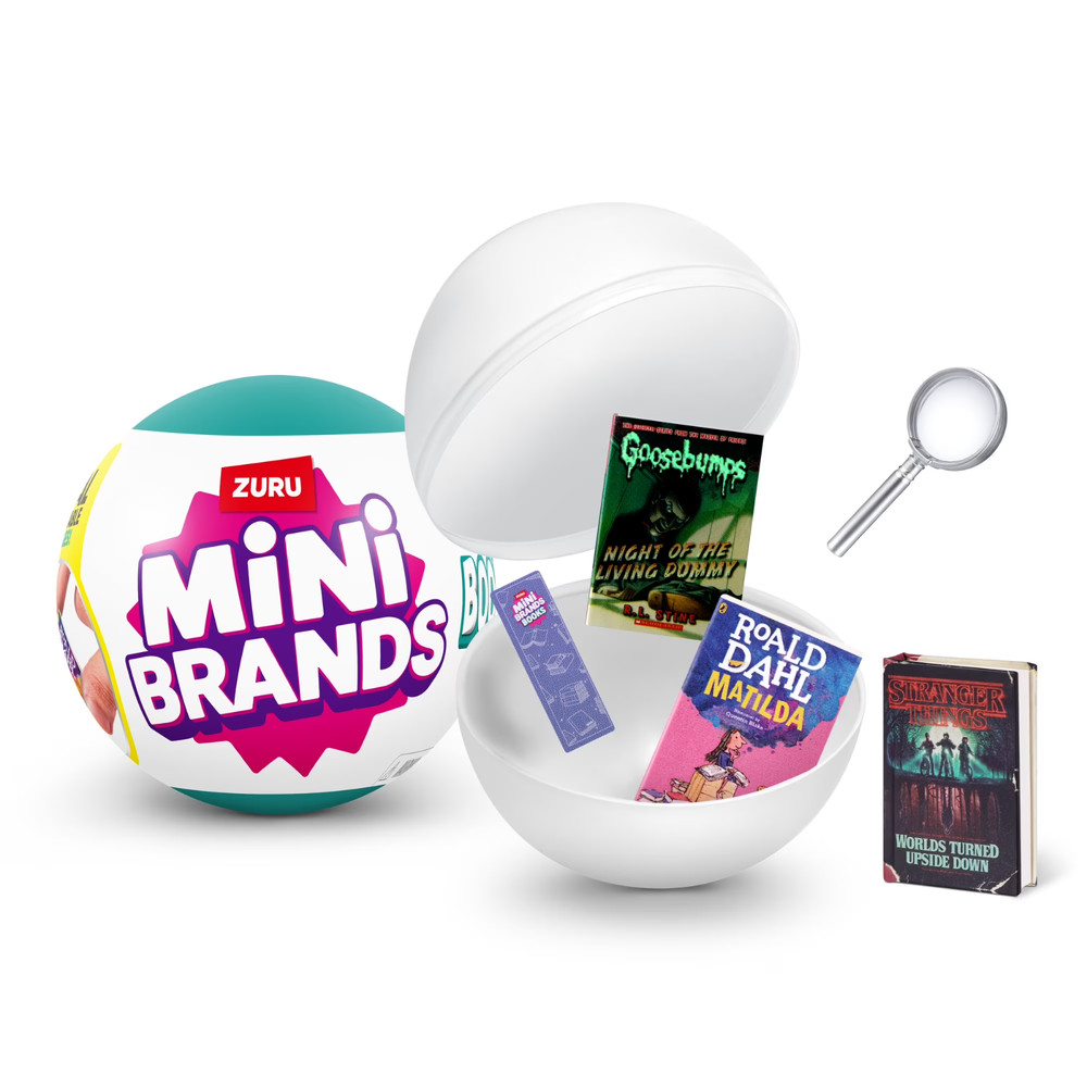 ZURU Mini Brands Mini Books Blind Box Capsule Mystery Collectible Surprise Toy