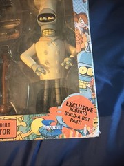 Futurama Toynami Figure Chef Bender Complete Wow!!! Roberto Build A Bot BAF