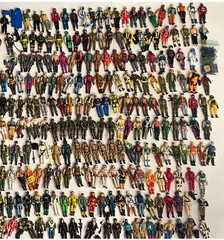 gi joe action figures LOT OF 3 3.75 vintage ARAH Cobra Hasbro 80’s & 90’s