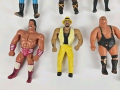 1990’s Lot 12 Vintage WWF Wrestling Collectibles Action Figures Titan Sports Inc