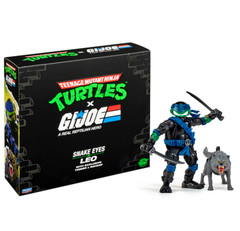 SDCC 2026 TMNT × G.I. Joe Snake Eyes × Leonardo Figure Set UCC PRESALE