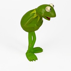 Vintage 1978 Ha! Inc. Green Kermit the Frog Muppets Jim Henson