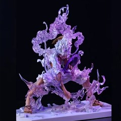 One Piece Gear 5 Luffy Sun God Nika Battle Edition Anime Action Figure Statue