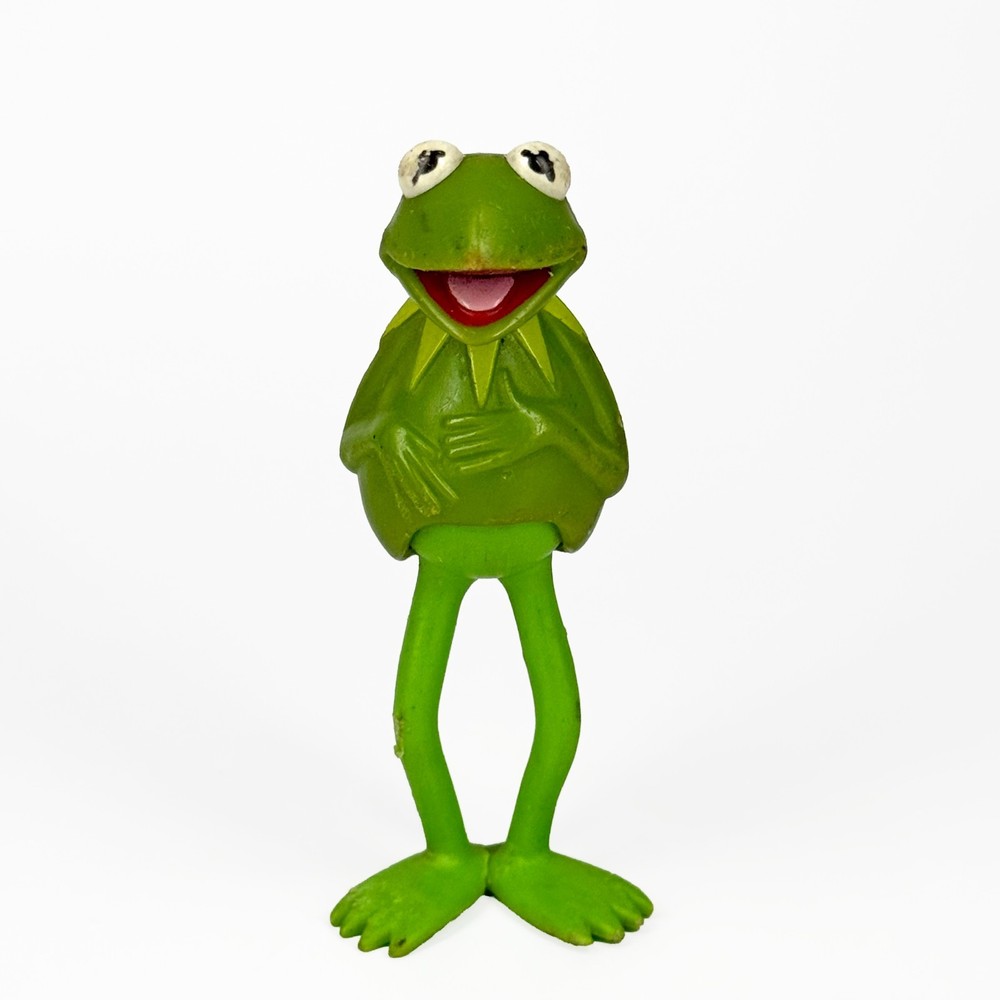 Vintage 1978 Ha! Inc. Green Kermit the Frog Muppets Jim Henson