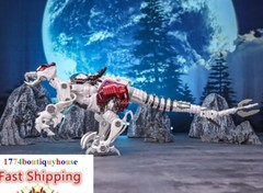 New IN BOX TRANSFORMER DINOBOT TransArt BWM-10 TransMetal II ALLOY 10 INCH USA