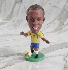 Ronaldinho Brazil Soccer Figure 2.5″ Resin Doll Brasil Toy Football Legend Toy