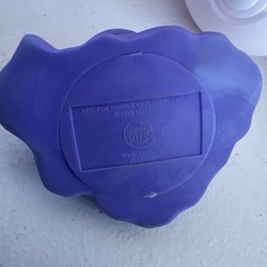 Lot of 2 1999 Burger King Pokemon Nidoking MUK Keychain Figures W/ Pokeball VTG