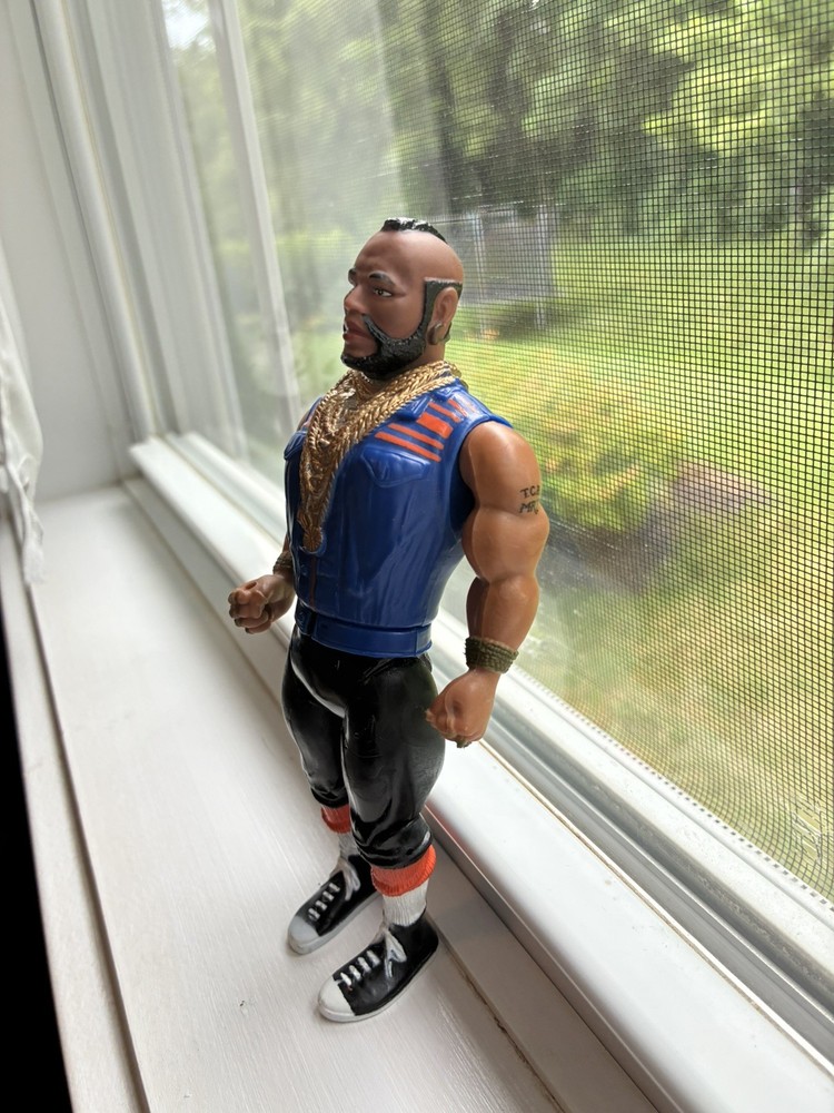 Vintage 1983 A-Team B.A. Baracus Mr. T Action 6 Inch Figure Cannell Galoob