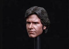 Custom 1/6 Scale Han Solo Harrison Ford Head Sculpt For Hot Toys phicen ❶USA❶