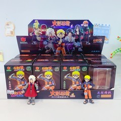 Naruto Shippuden Anime Character Assembly Bricks Blind Box Building Blocks