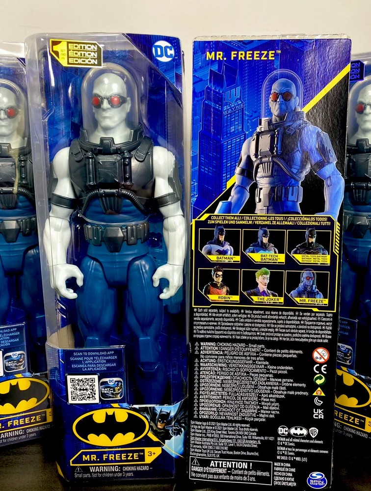 2021 Spin Master DC Comics – Batman – MR. FREEZE – 1st Edition Figure