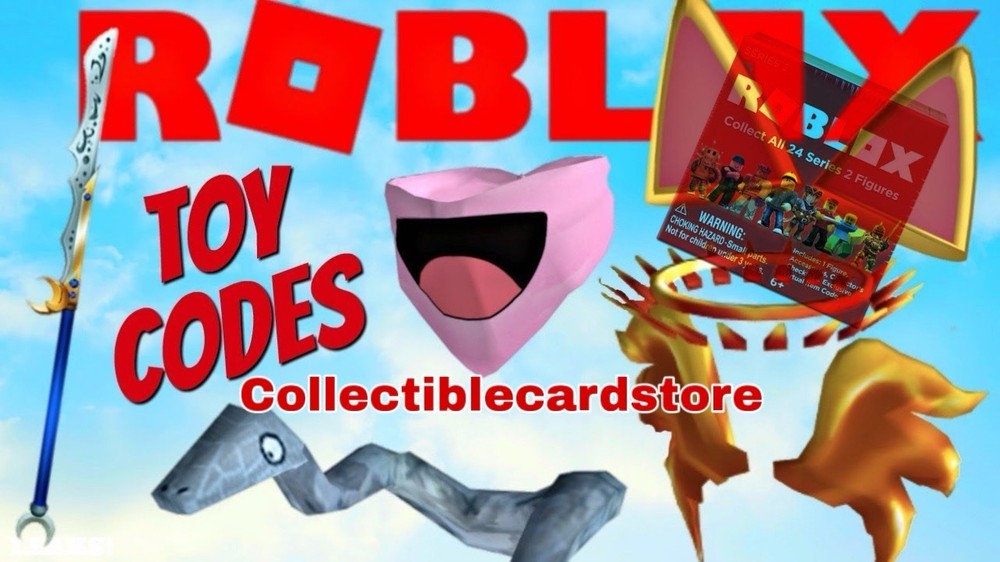 One ROBL0X PREMIUM RANDOM Toy Code Hat Faces Series 2 ONLY Sent Fast ⚡️Global