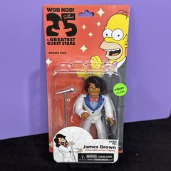NECA The Simpsons JAMES BROWN 25th Anniversary 5 Inch Action Figure Series 1 New