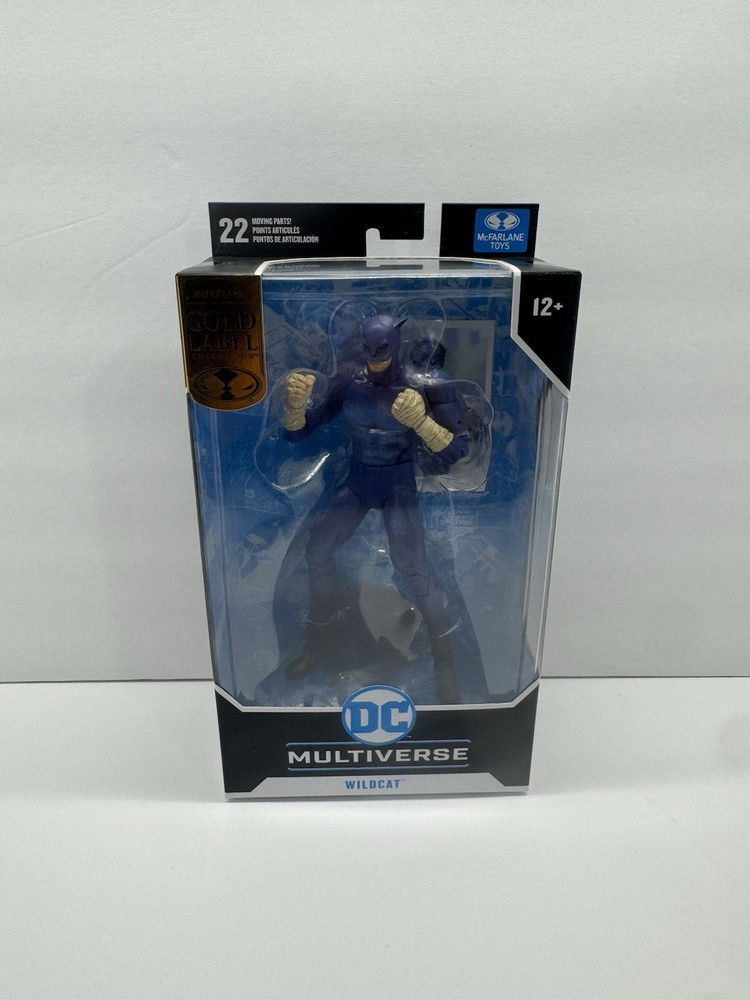 McFarlane DC Multiverse Gold Label Wildcat JSA New Target Exclusive MIB